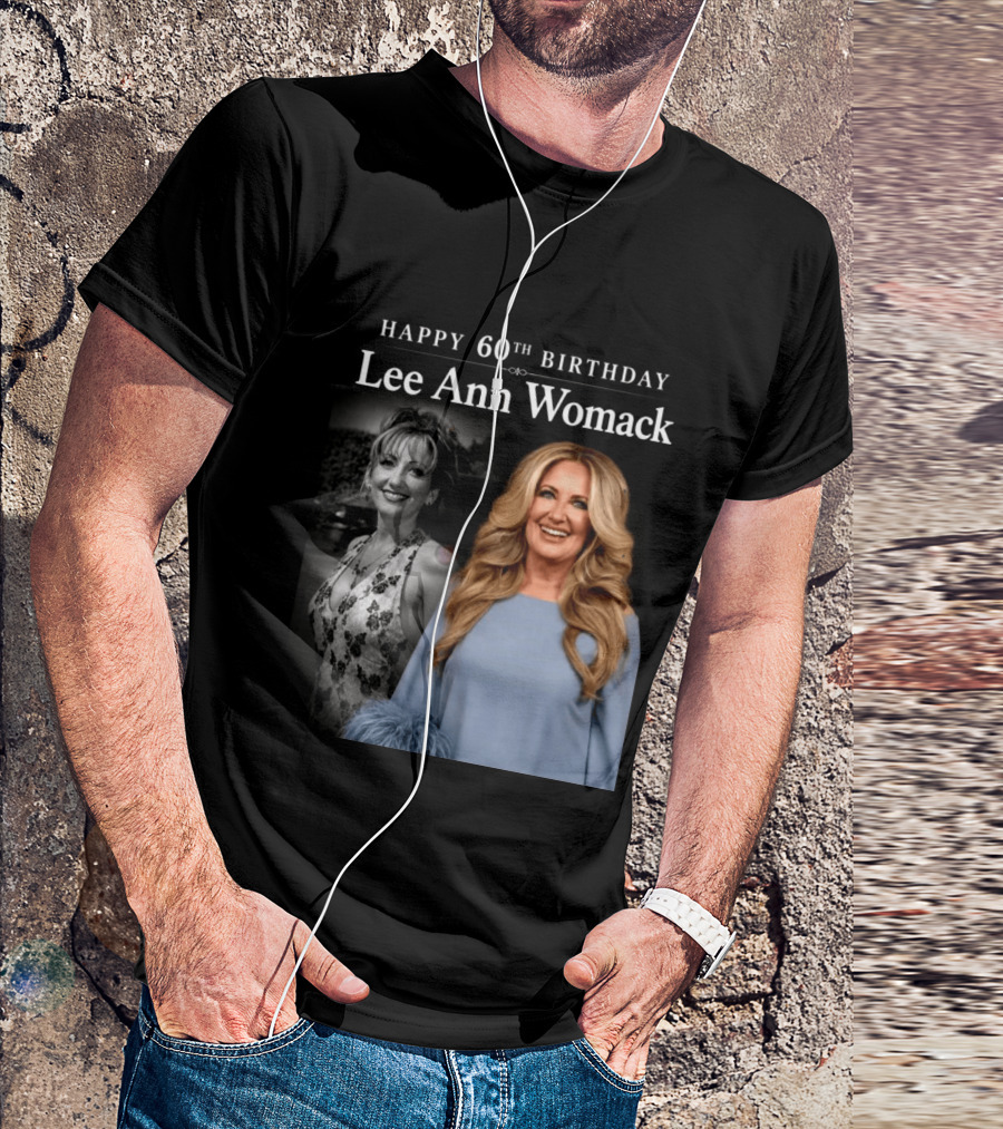 Happy 60th Birthday Lee Ann Womack Celebration T-Shirt