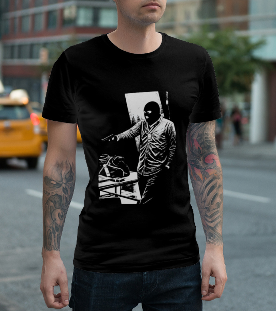 Notorious BIG Biggie Smalls Ski Mask Heist T-Shirt