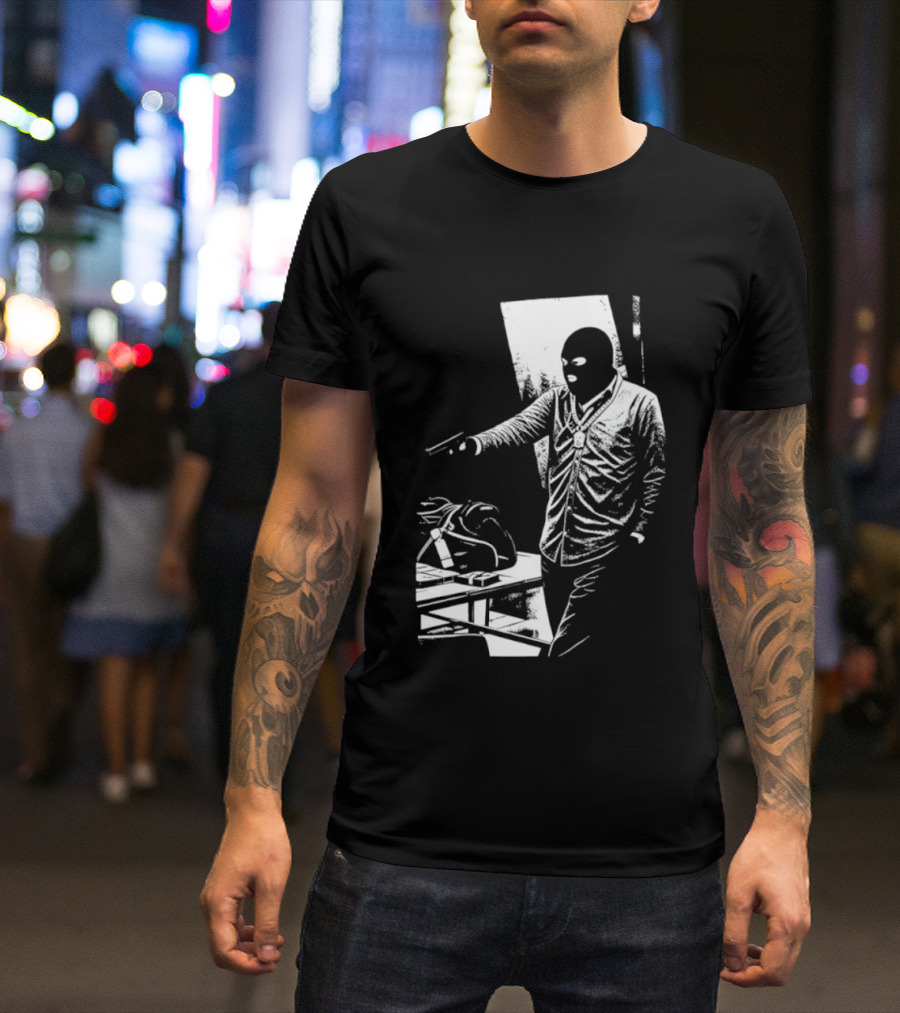Notorious BIG Biggie Smalls Ski Mask Heist T-Shirt
