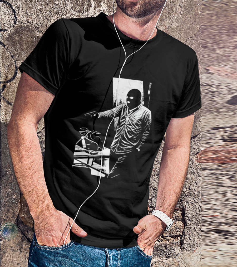 Notorious BIG Biggie Smalls Ski Mask Heist T-Shirt