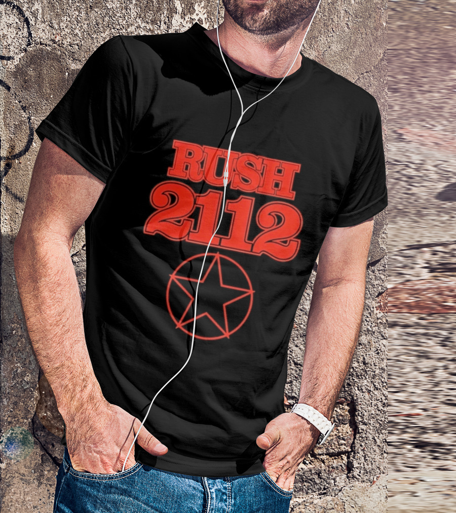 Rush 2112 Starman Iconic Progressive Rock T-Shirt