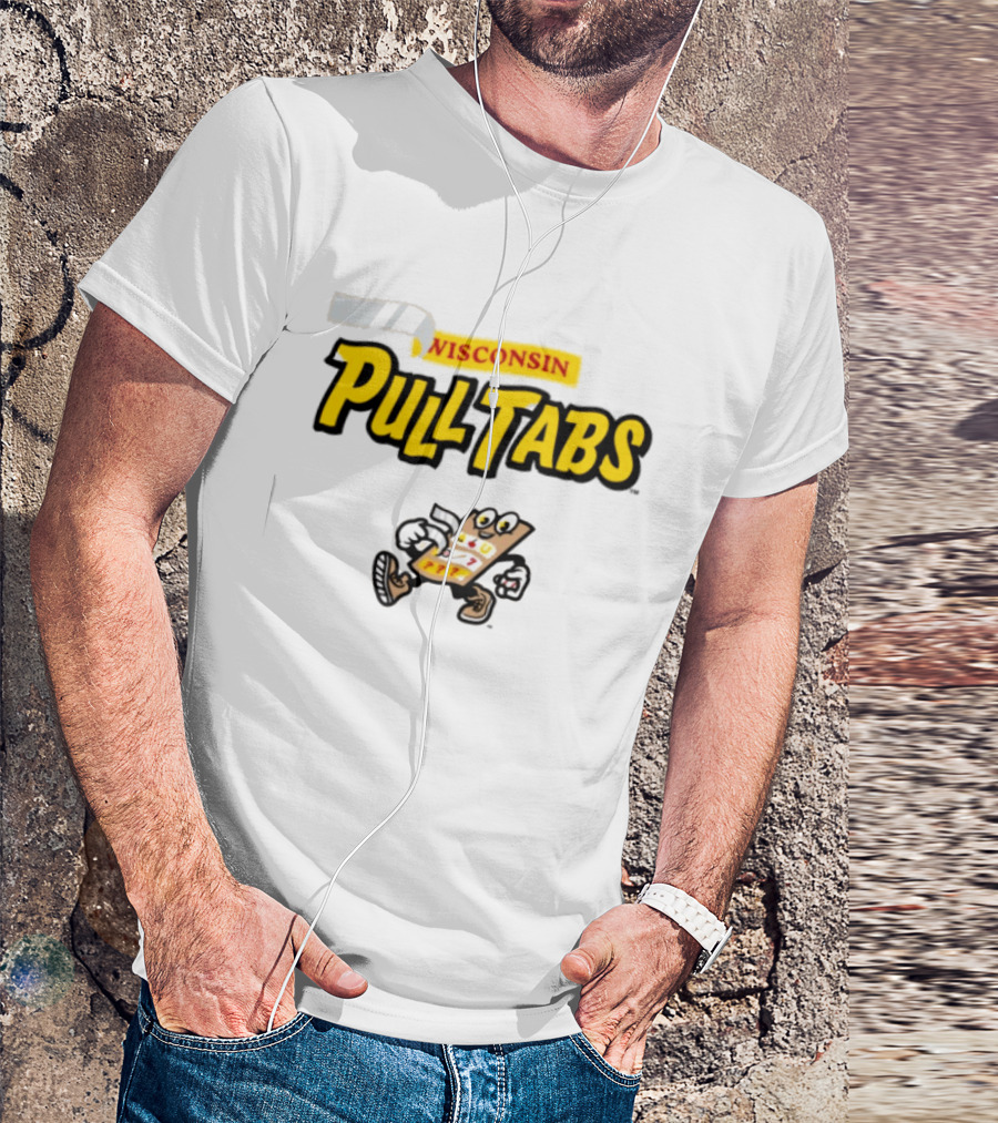 Wisconsin Pull Tabs Dock Spiders Team Store T-Shirt