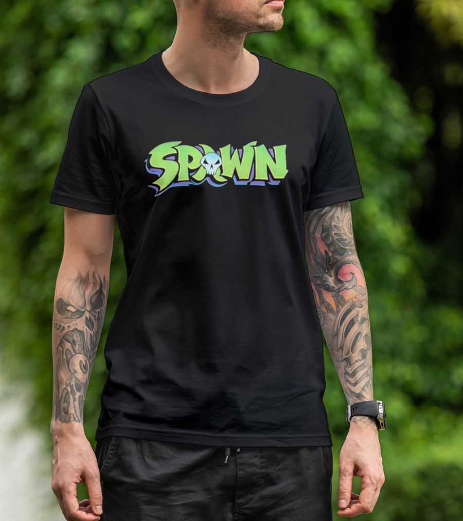 Spawn Todd McFarlane Comics Skull T-Shirt