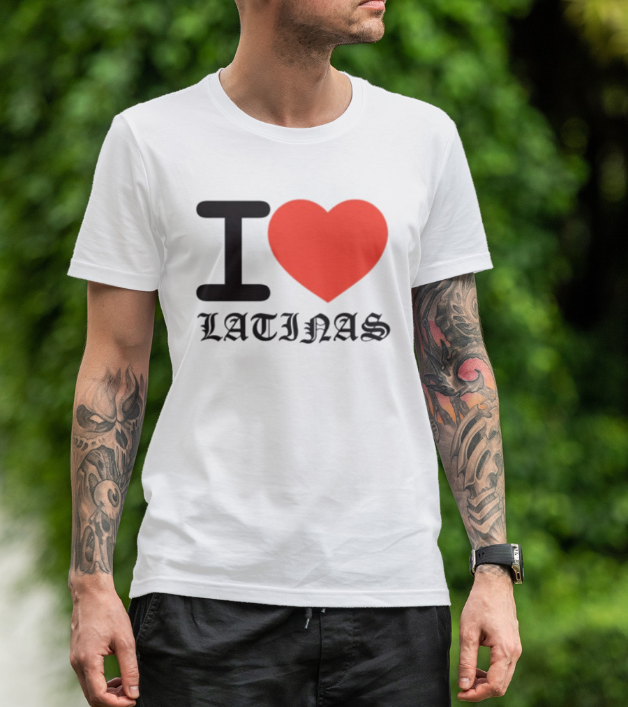I Heart Latinas Sasha Keable Store T-Shirt