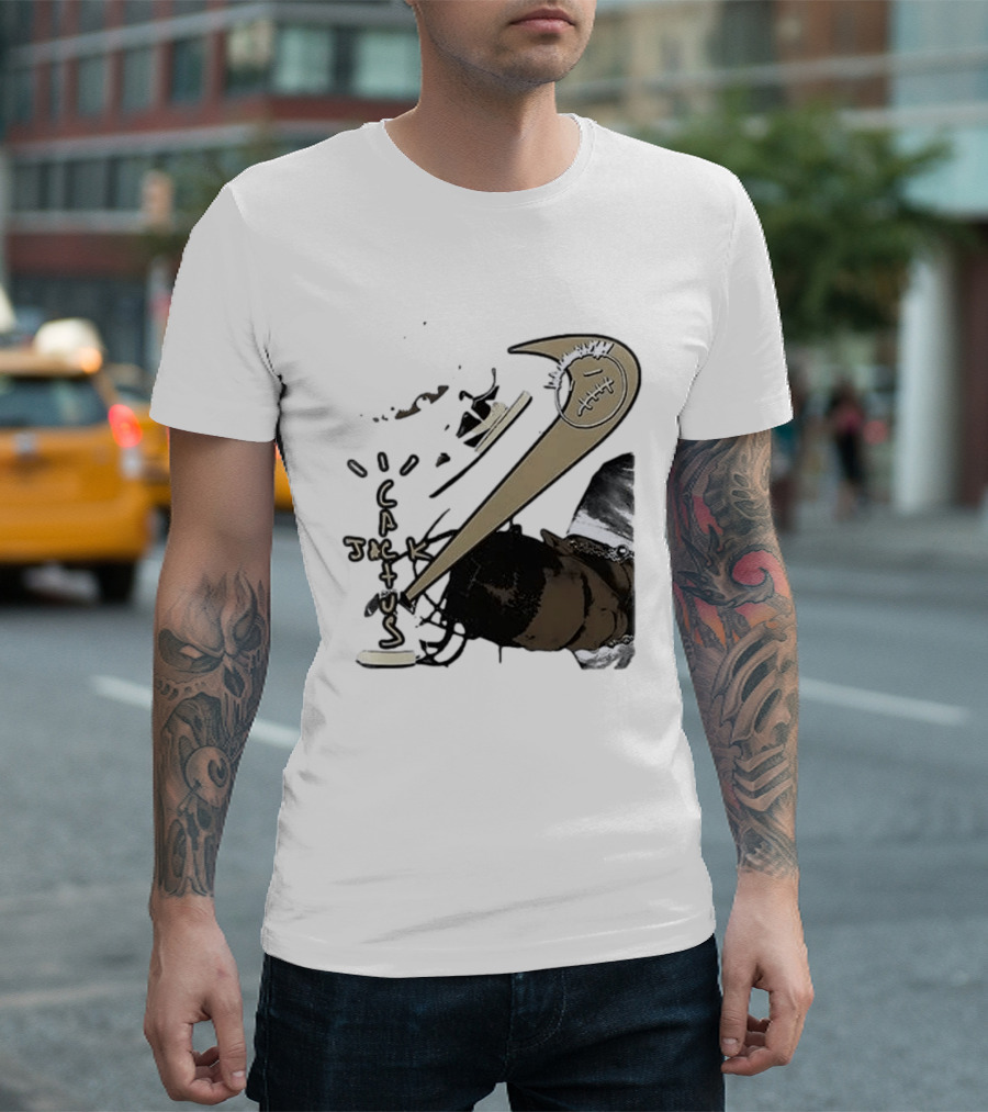 T Scott Utopia Cactus Jack Collaboration T-Shirt