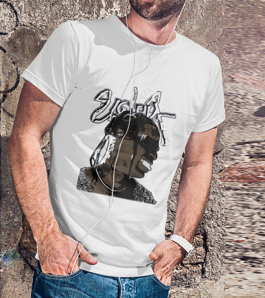 T Scott Utopia Cactus Jack Smiling T-Shirt