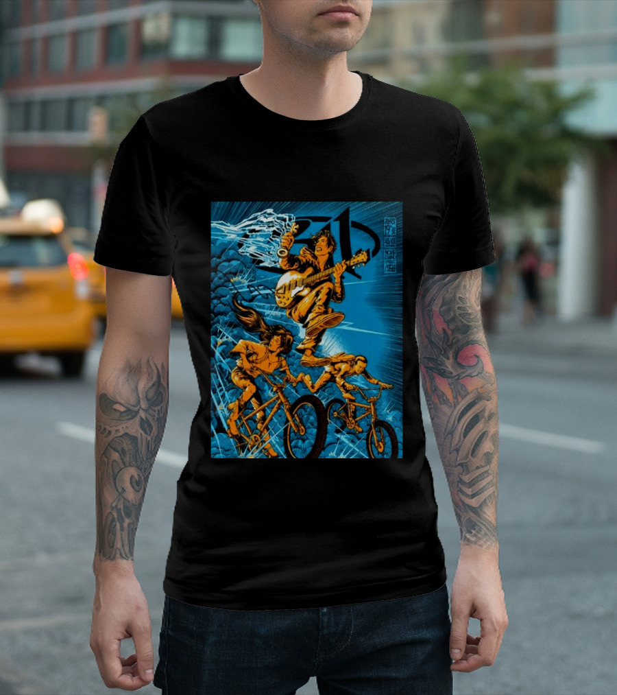311 Chula Vista CA 2026 August 19 Gig North Island Credit Union Amphitheatre Bike T-Shirt