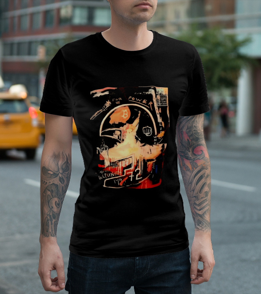 Decentralize For Power 1990 Cyberpunks What Ever Happened To 72 Bitcoin Revolution T-Shirt