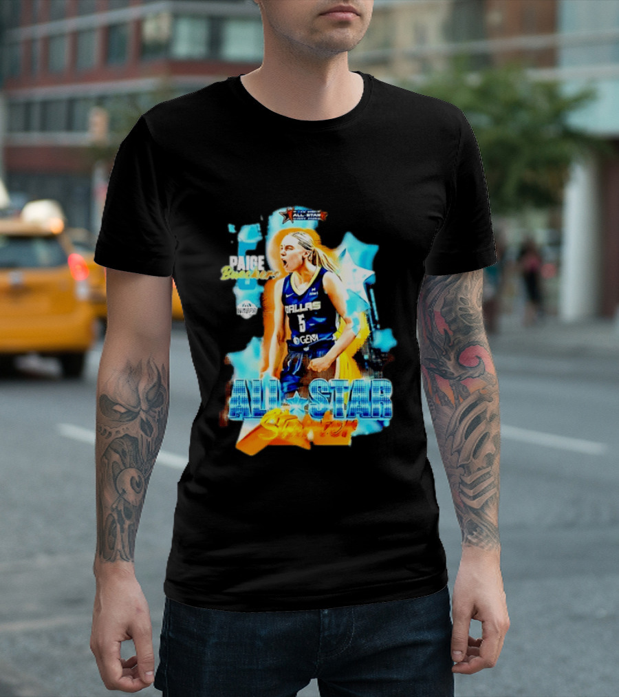 Paige Bueckers Dallas Wings All Star Starter 2025 WNBPA T-Shirt