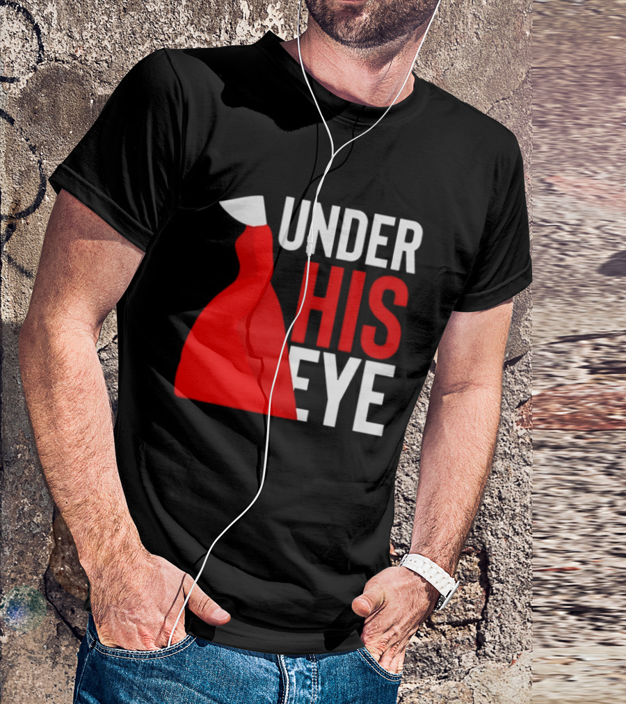 Under His Eye Red Cloak And White Bonnet T-Shirt
