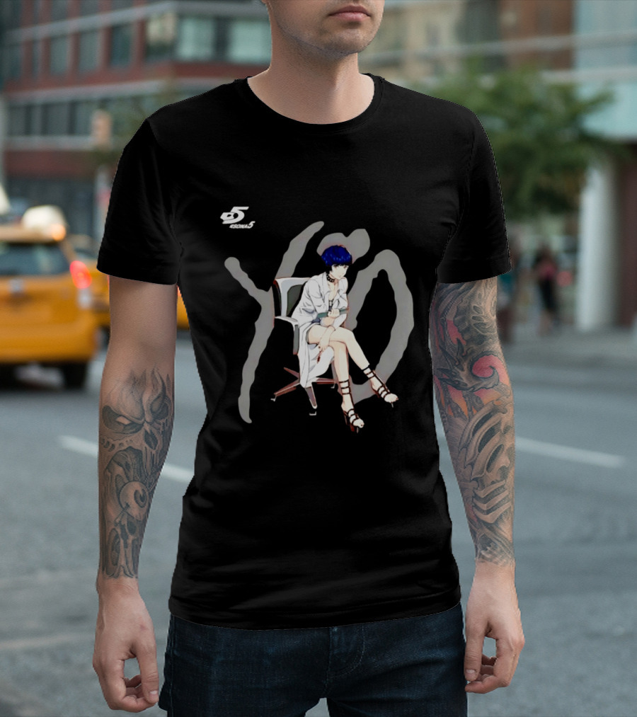 Persona 5 Tae Takemi Anime Character Fan Favorite T-Shirt