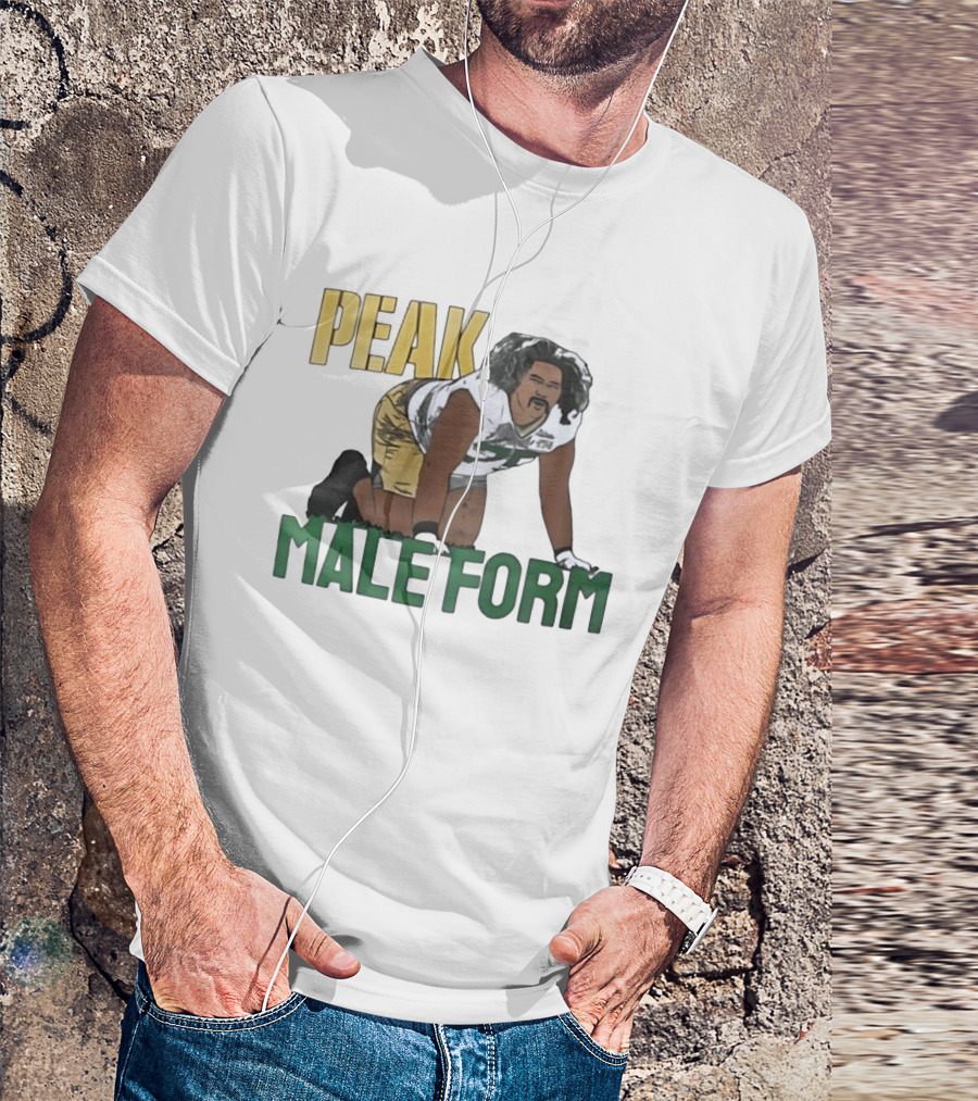 Troy Polamalu Peak Male Form Steelers Football Legends T-Shirt