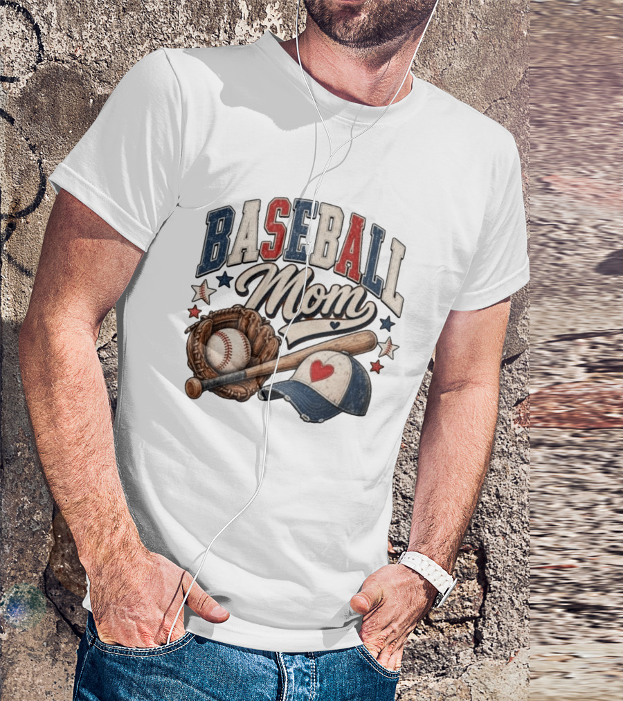 Baseball Mom Season Sports T-Shirt