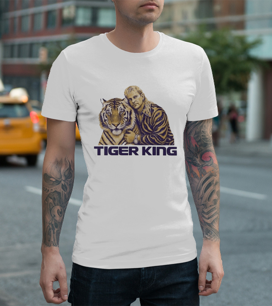 Joe Exotic Tiger King Netflix Big Cat Carole Baskin T-Shirt