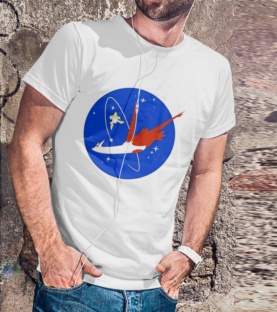 Latios And Latias Space Mission Pokemon T-Shirt