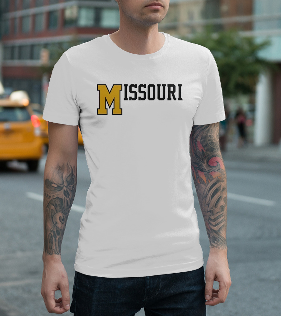 Missouri Tigers Mizzou NCAA College Sports M T-Shirt
