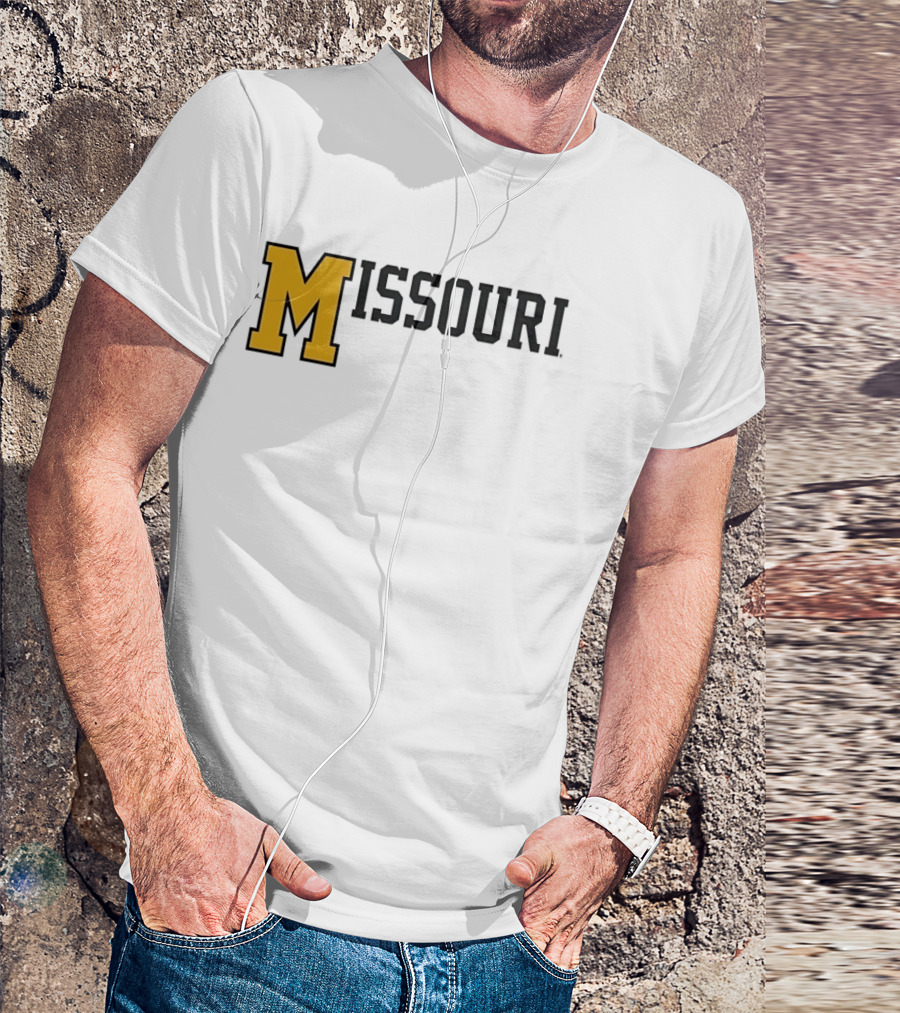 Missouri Tigers Mizzou NCAA College Sports M T-Shirt