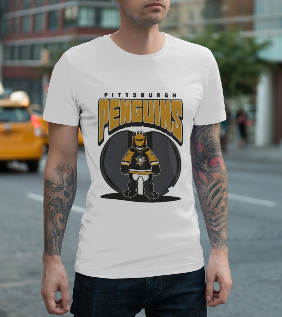Pittsburgh Penguins Iceburgh Mania NHL 2026 Mascot Fan T-Shirt