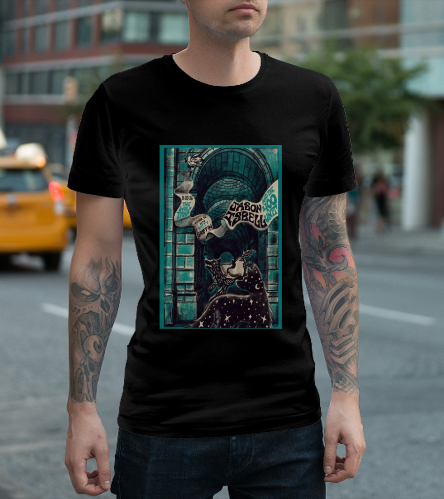Jason Isbell And The 400 Unit The Wolf Trap Vienna VA Aug 20 2026 Featuring Patty Griffin T-Shirt