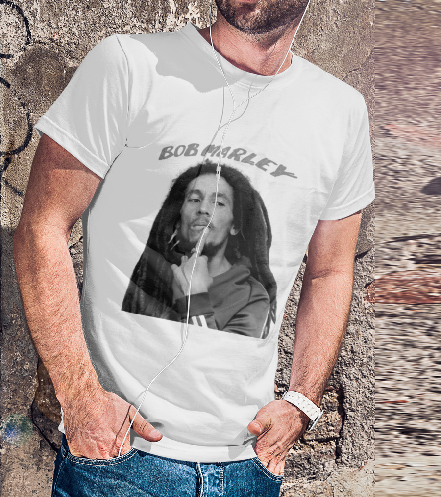 Bob Marley Iconic Pose Jumbo T-Shirt