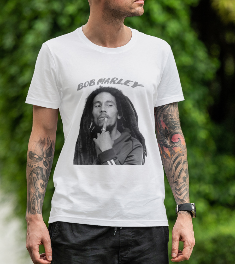 Bob Marley Iconic Pose Jumbo T-Shirt