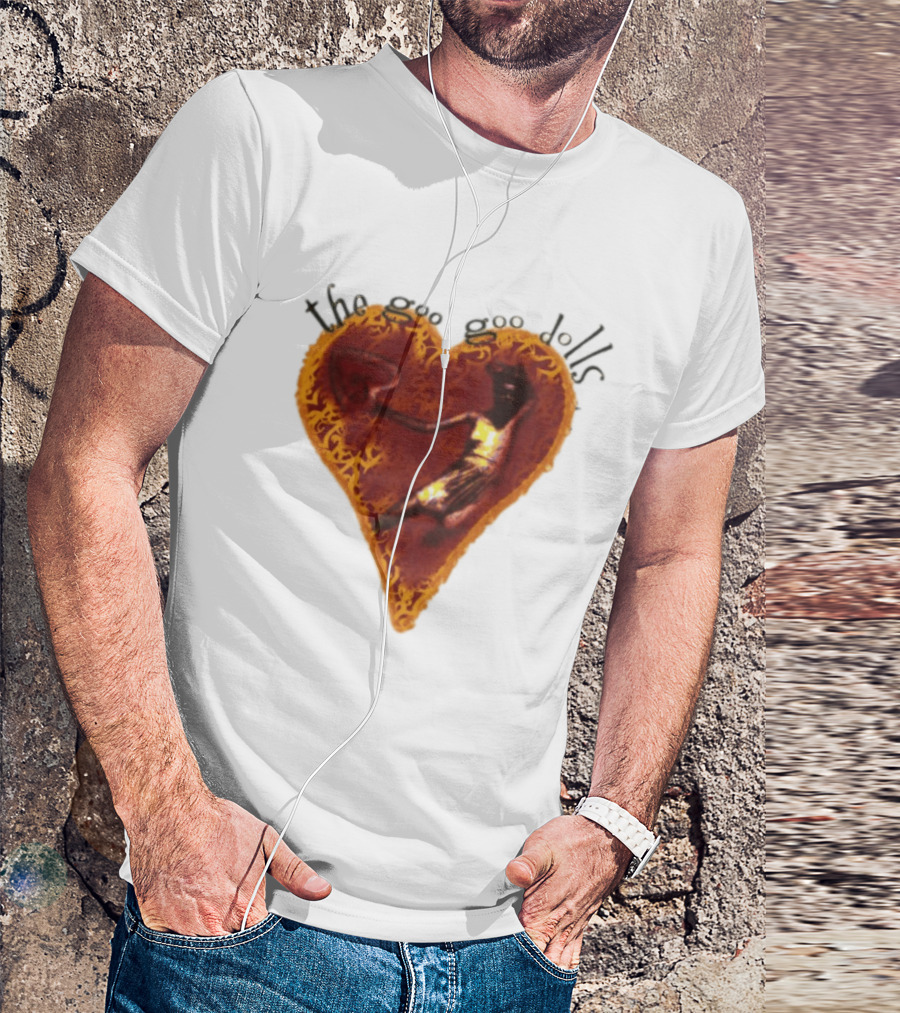 The Goo Goo Dolls Dizzy Up The Girl Heart Basketball Player T-Shirt