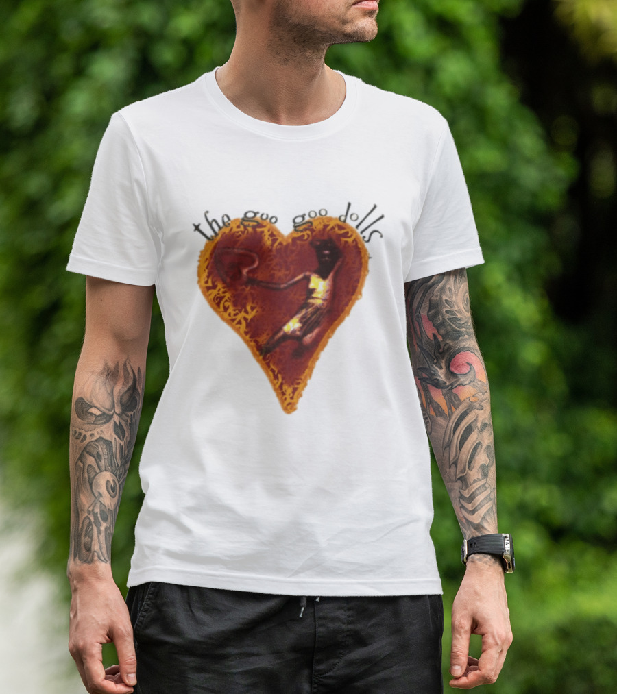The Goo Goo Dolls Dizzy Up The Girl Heart Basketball Player T-Shirt