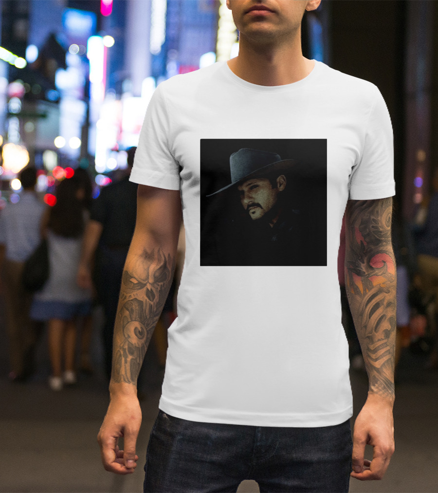 Tim McGraw 1995 I Like It I Love It Tour Cowboy Hat T-Shirt