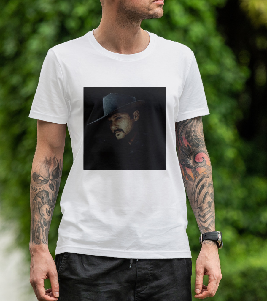 Tim McGraw 1995 I Like It I Love It Tour Cowboy Hat T-Shirt