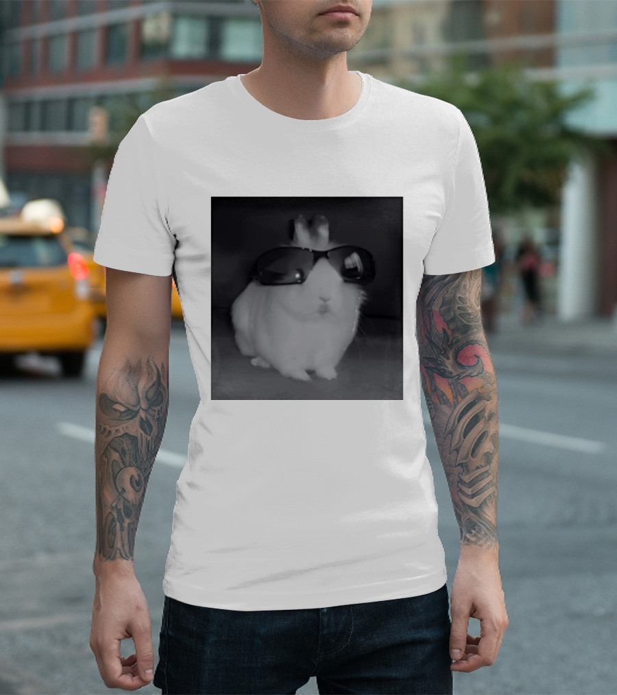 It's Such A Fucked Situation Bunny In Sunglasses Cute Funny Rabbit Wearing Shades T-Shirt