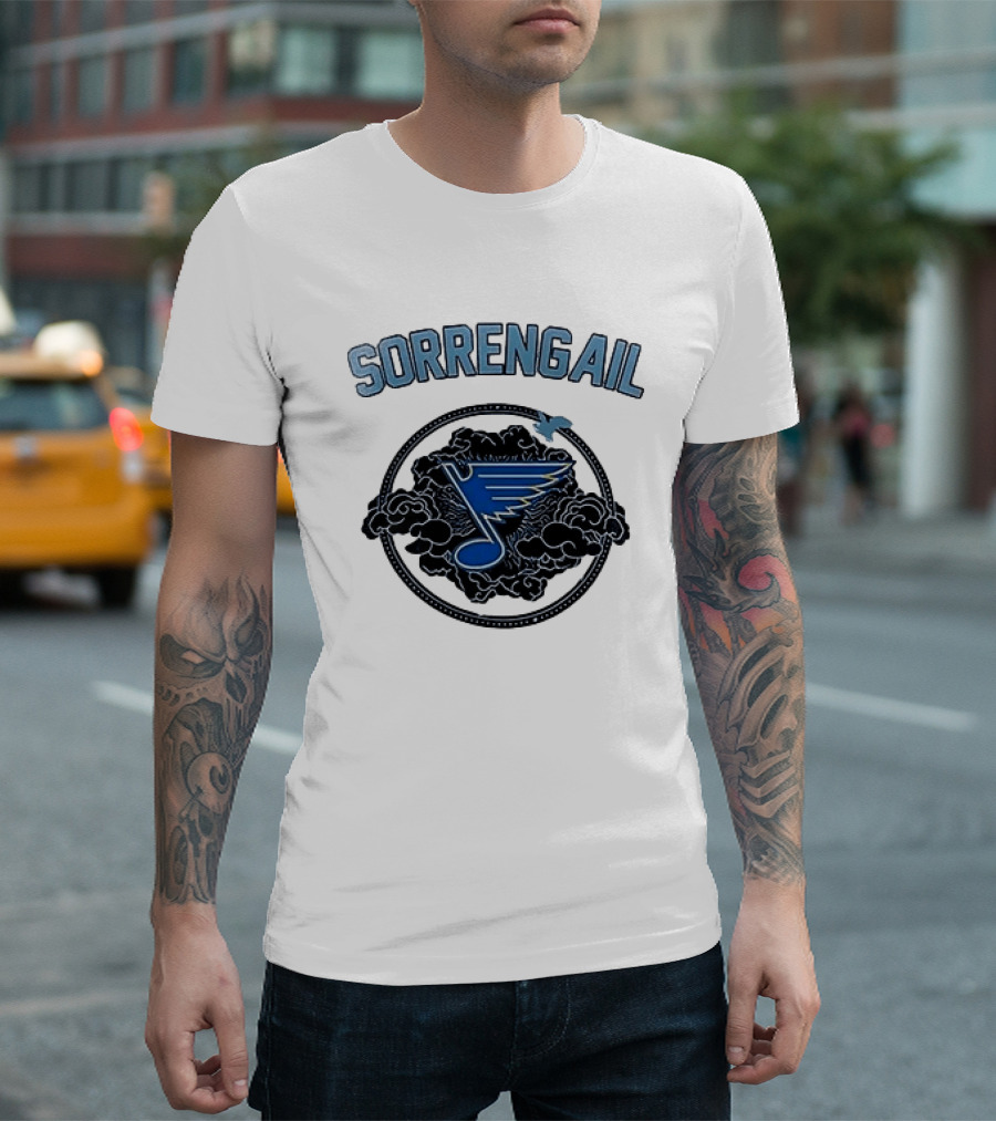 St Louis Blues Sorrengail Fourth Wings Collaboration T-Shirt