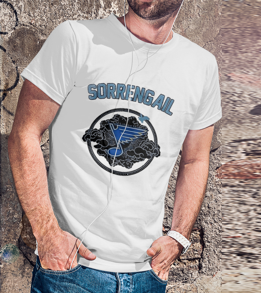 St Louis Blues Sorrengail Fourth Wings Collaboration T-Shirt