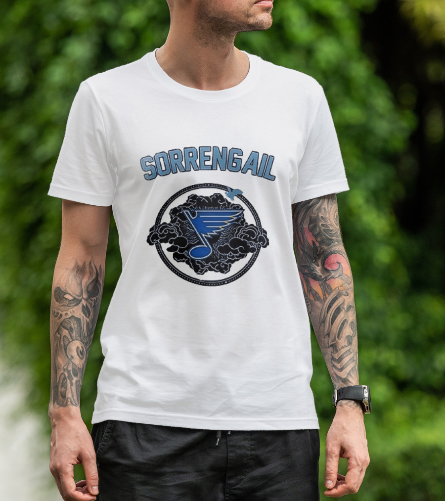 St Louis Blues Sorrengail Fourth Wings Collaboration T-Shirt