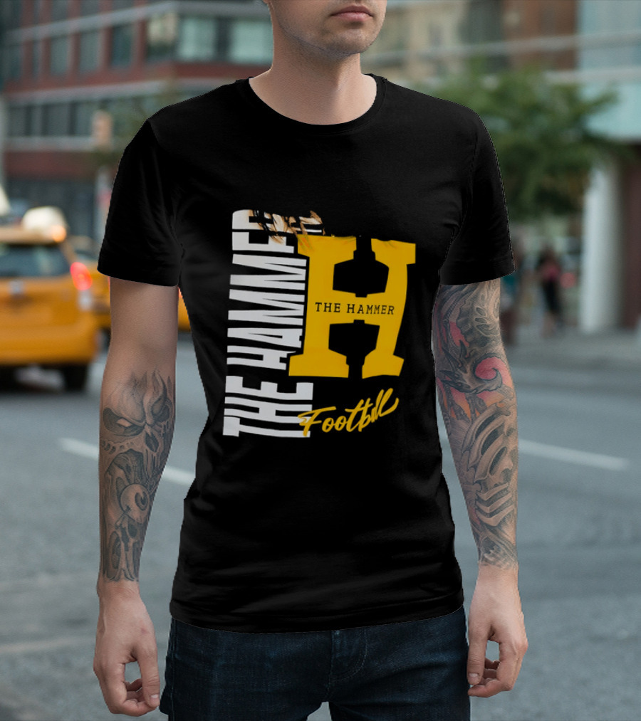 The Hammer H Athletic Football Team T-Shirt