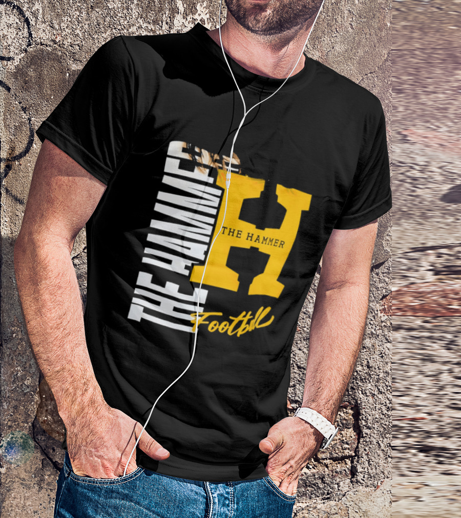 The Hammer H Athletic Football Team T-Shirt