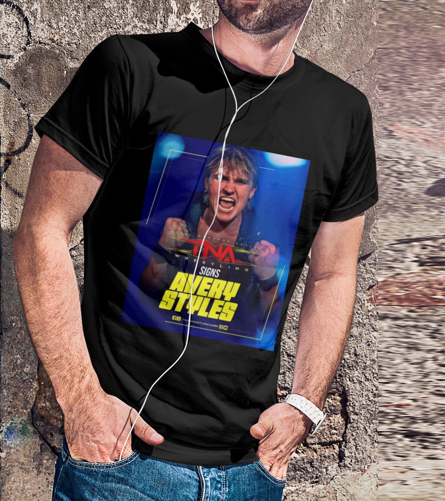 TNA Wrestling Signs Avery Styles Phenomenal Son T-Shirt