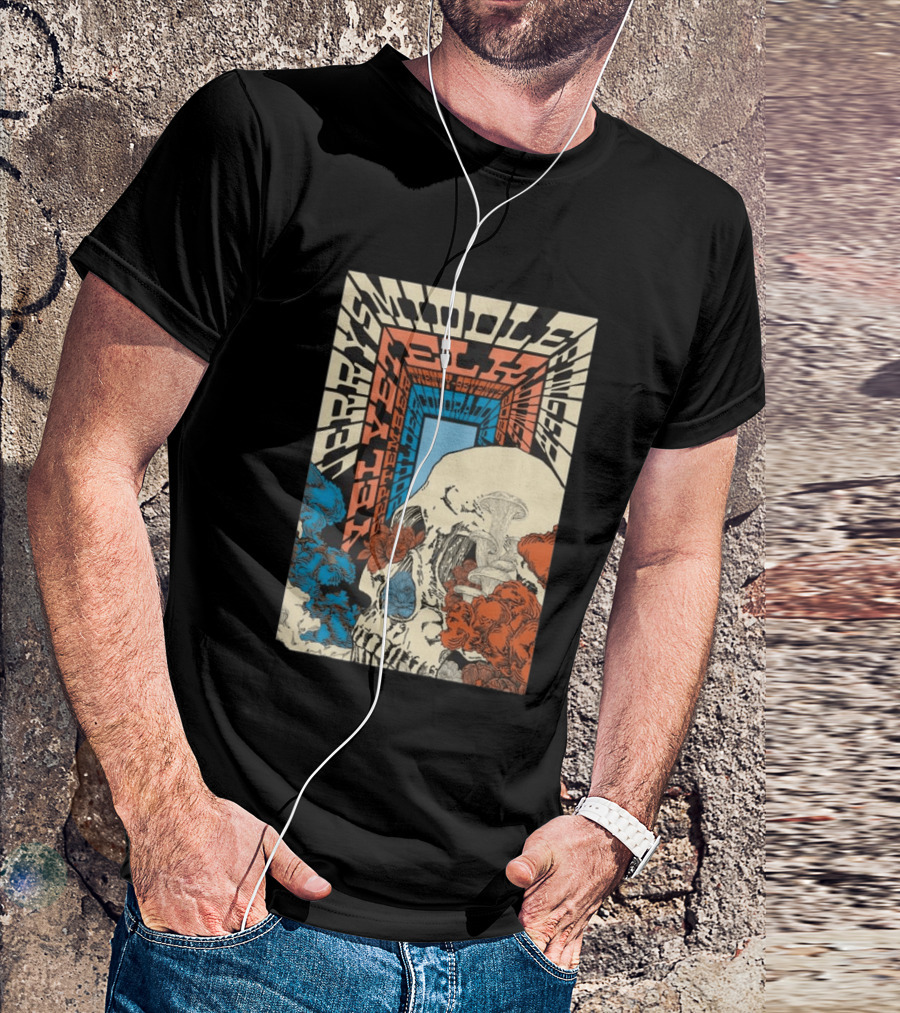 Jerry's Middle Finger Boulder Colorado September 27 2026 Skull T-Shirt