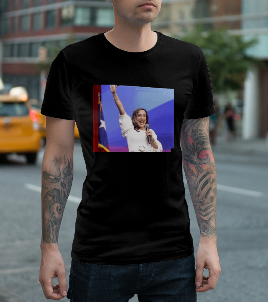 Monica De La Cruz Texas USA 2026 Campaign Event Image T-Shirt