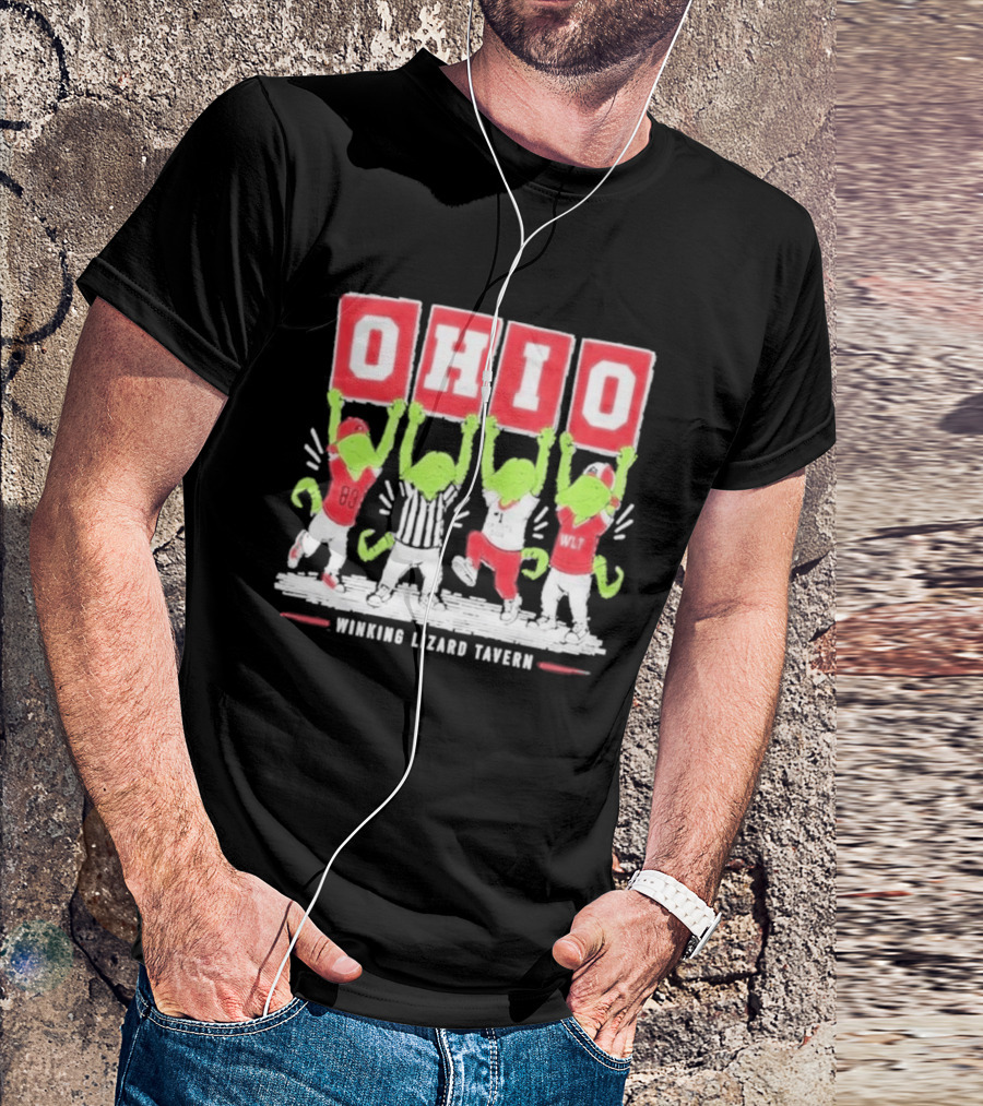 Ohio Winking Lizard Tavern Football Celebration T-Shirt
