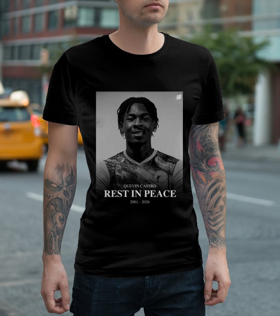 Quevin Castro Rest In Peace 2001 2026 Gateshead FC T-Shirt