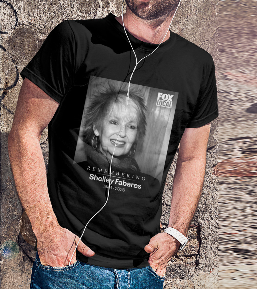 Remembering Shelley Fabares 1944 2026 Fox Local T-Shirt