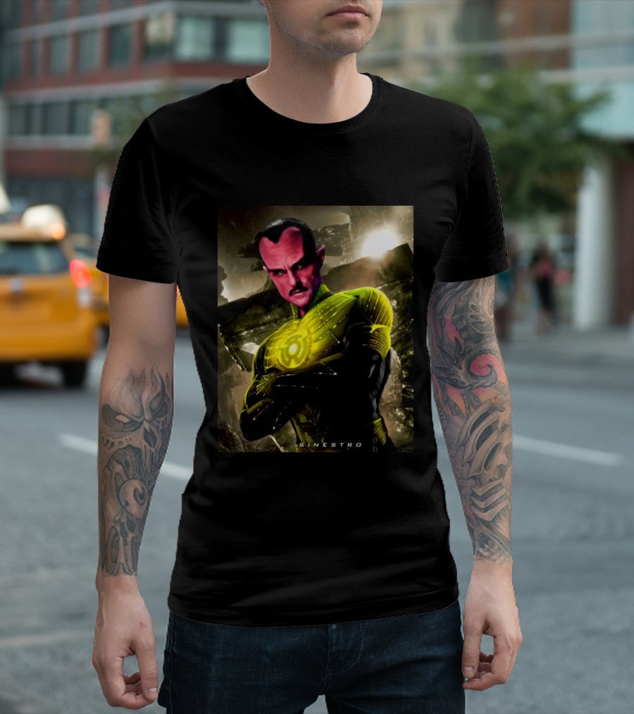 Reynolds Sinestro Green Lantern Movie T-Shirt