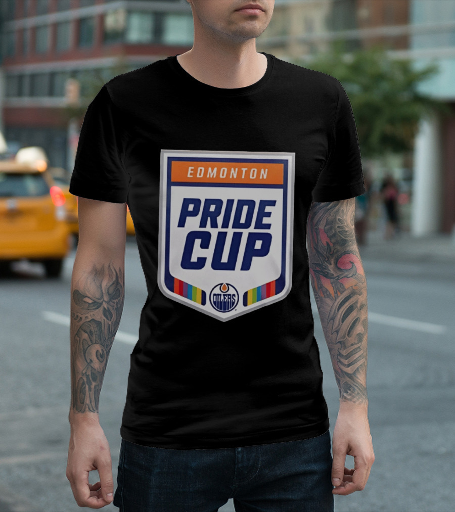 Edmonton Oilers Pride Cup 2026 Official Event T-Shirt