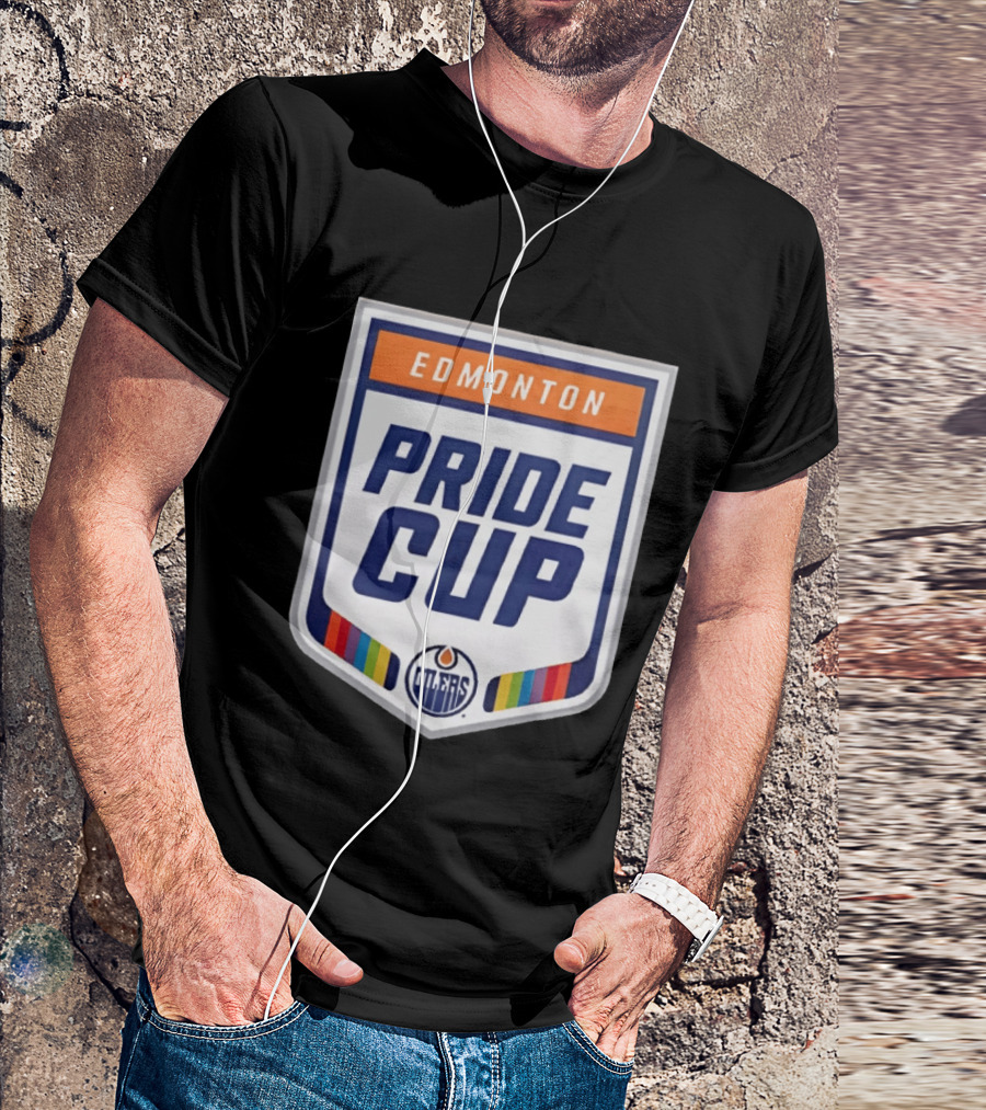 Edmonton Oilers Pride Cup 2026 Official Event T-Shirt