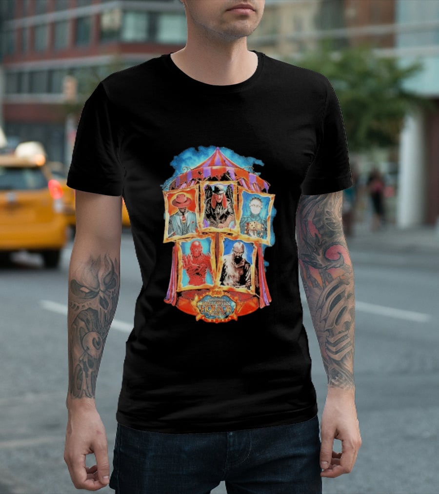 Halloween Horror Nights 2026 Key 2028 Horror Extravaganza T-Shirt