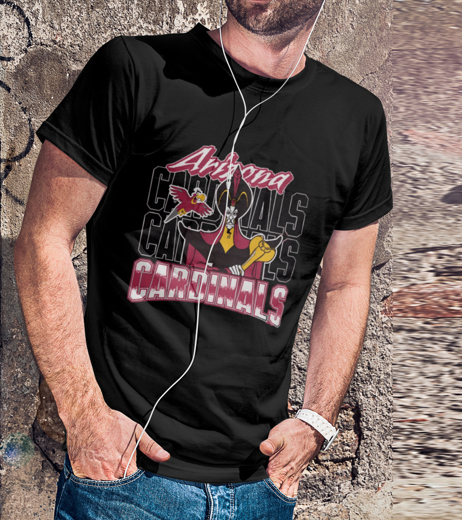 Arizona Cardinals Jafar Iago Disney T-Shirt