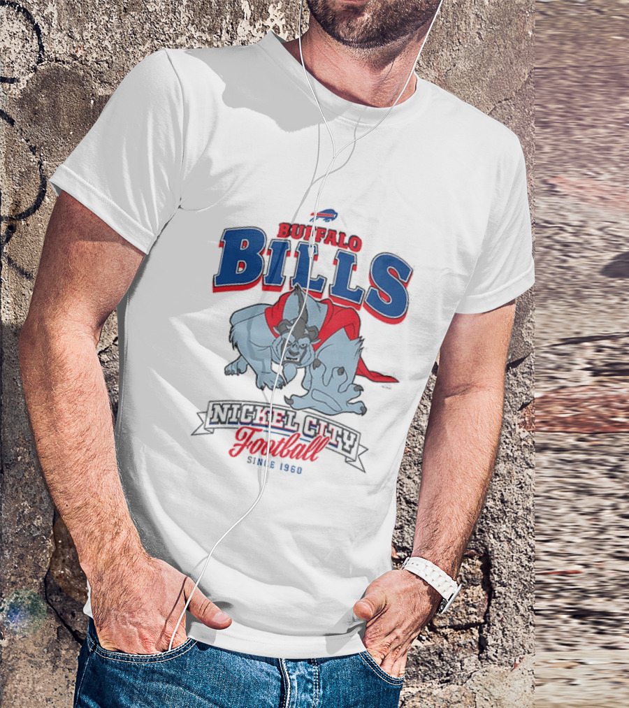 Buffalo Bills Nickel City Football Since 1960 Beast T-Shirt