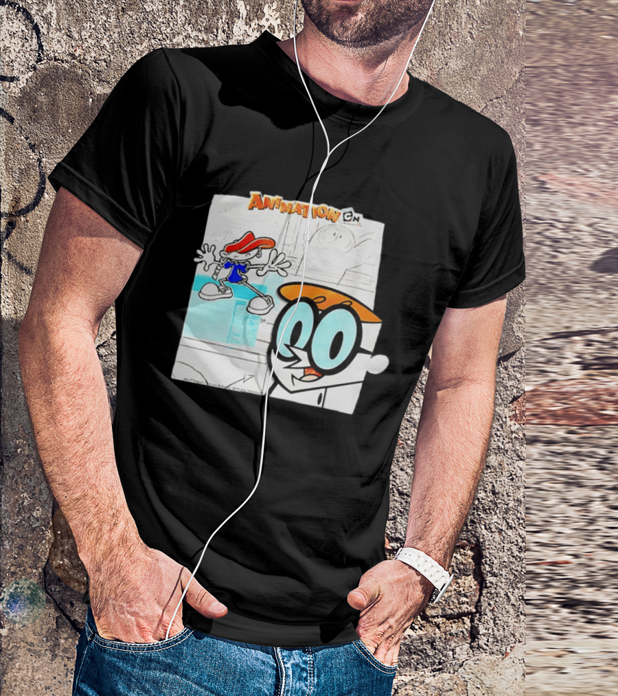 Numbuh 3 Code Name Next Door Dexter Dexter Laboratory Cartoon Network Animation T-Shirt
