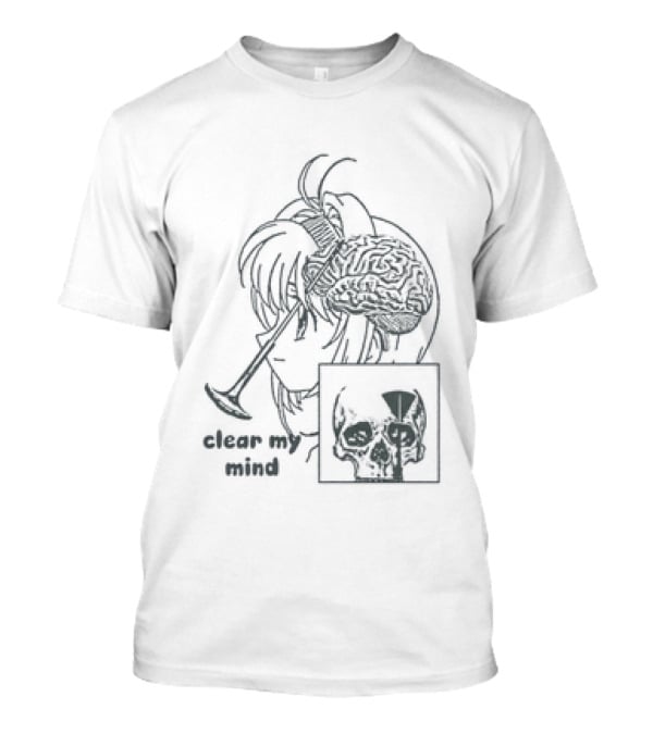 Sakura Clear My Mind Anime Aesthetic Manga Japan Blossom T-Shirt