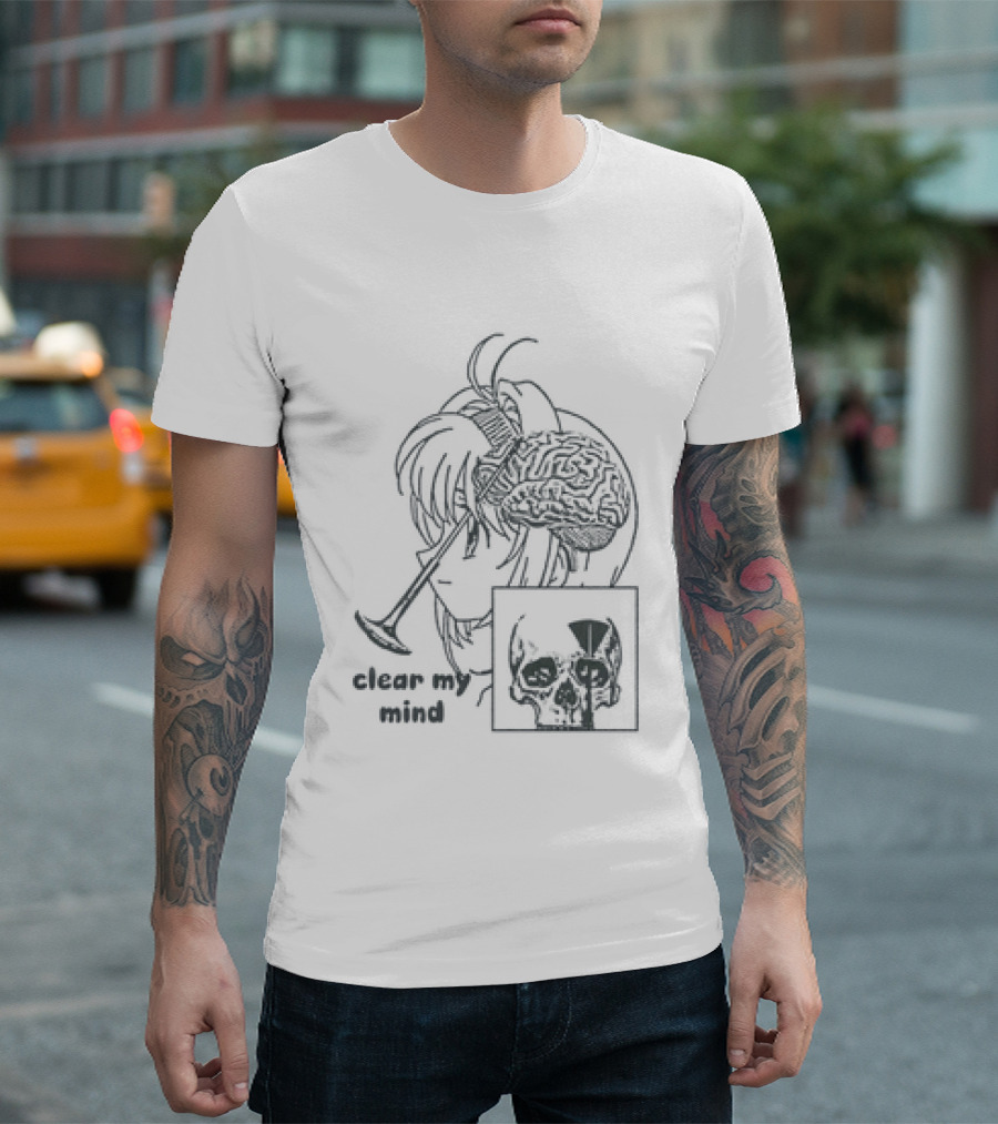 Sakura Clear My Mind Anime Aesthetic Manga Japan Blossom T-Shirt